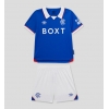 Camisa de time de futebol Rangers Replicas 1º Equipamento Infantil 2025-26 Manga Curta (+ Calças curtas)